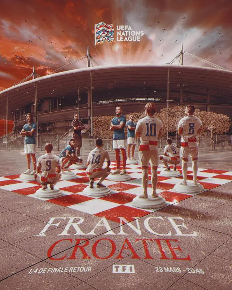 包含突发新闻：法国遭遇挑战，克罗地亚力压对手取胜的词条